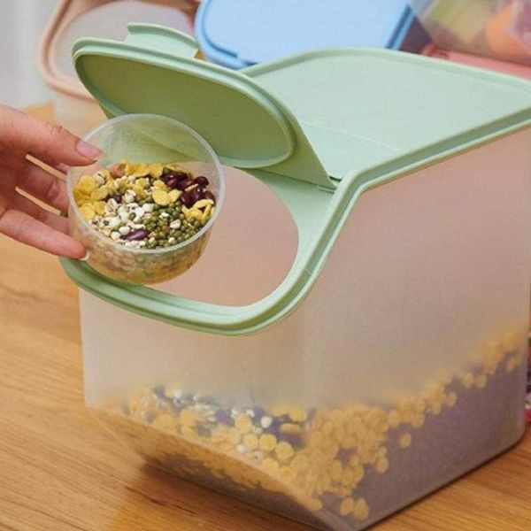 kitchen rice fruits storage box bucket cereal dry keepers container spice holders sliding lid moisture-proof cereal box
kitchen rice fruits storage box bucket cereal dry keepers container spice holders sliding lid moisture-proof cereal box