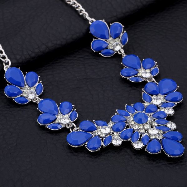 minhin women statement crystal choker necklace multi colors synthetic gemstone jewelry wedding short design collar necklace, Golden;silver
minhin women statement crystal choker necklace multi colors synthetic gemstone jewelry wedding short design collar necklace, Golden;silver