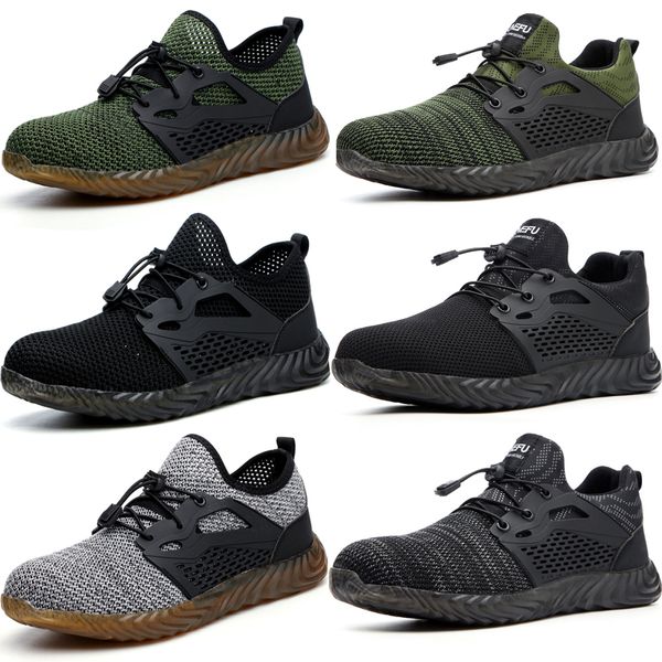 dropshipping indestructible ryder shoes men and women steel toe air safety boots puncture-proof work sneakers breathable shoes, Black
dropshipping indestructible ryder shoes men and women steel toe air safety boots puncture-proof work sneakers breathable shoes, Black