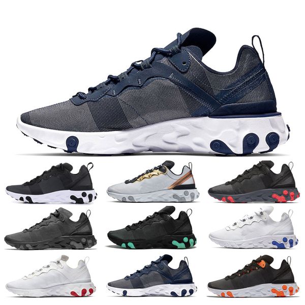 Trend React Element 87 Volt 55 Game Royal Taped Seams Running Shoes For Women men 55s Blue Chill Trainer 87s Sail Sports Sneakers
Trend React Element 87 Volt 55 Game Royal Taped Seams Running Shoes For Women men 55s Blue Chill Trainer 87s Sail Sports Sneakers