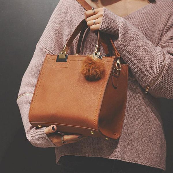 women's bags new fashion leather shoulder bags ladies hairball corssbody bag&handbag women handbags bolsos mujer
women's bags new fashion leather shoulder bags ladies hairball corssbody bag&handbag women handbags bolsos mujer
