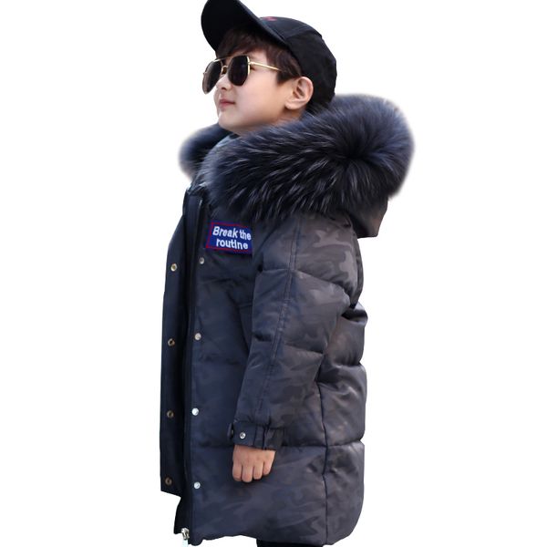 80% white duck down raccoon fur collar boys winter down 4-15 years old kids winter jacket kids thick warm long coat windbreaker, Blue;gray
80% white duck down raccoon fur collar boys winter down 4-15 years old kids winter jacket kids thick warm long coat windbreaker, Blue;gray