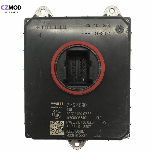 czmod original 7 492 090 147000053401 fle headlight led driver control module computer 7492090 10eeg160487 used car accessories
czmod original 7 492 090 147000053401 fle headlight led driver control module computer 7492090 10eeg160487 used car accessories