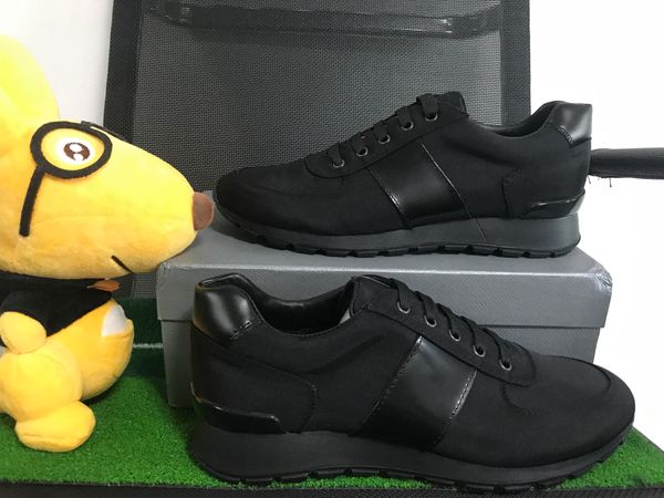 original box fashion famous designer men shoes pure black r classic comfortable men casual shoes size 38-45
original box fashion famous designer men shoes pure black r classic comfortable men casual shoes size 38-45