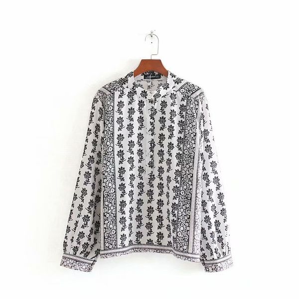 2020 spring summer new retro vintage print white zaraing women blouse shirt vadiming sheining female shirt dfp8615
2020 spring summer new retro vintage print white zaraing women blouse shirt vadiming sheining female shirt dfp8615