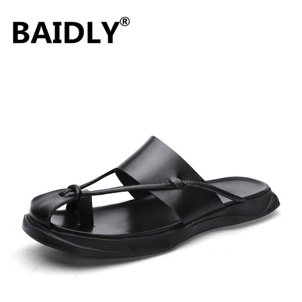 new genuine leather men sandals summer men causal shoes beach sandals man fashion outdoor casual men's slippers, Black
new genuine leather men sandals summer men causal shoes beach sandals man fashion outdoor casual men's slippers, Black