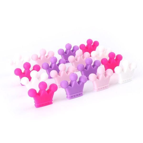 5pcs 35mm food grade crown silicone beads teether rodents baby teething toy diy teethers necklace nursing accessories and gift
5pcs 35mm food grade crown silicone beads teether rodents baby teething toy diy teethers necklace nursing accessories and gift
