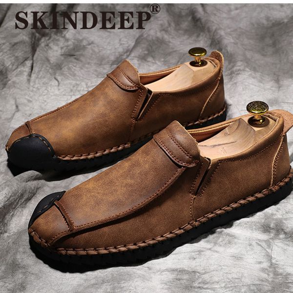skindeep fashion large size casual driving shoes men's flat round head wear-resistant slippery handmade shoes, Black
skindeep fashion large size casual driving shoes men's flat round head wear-resistant slippery handmade shoes, Black