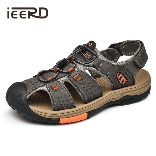 ieerd genuine leather outdoor sandals men hand-made summer beach sandals casual, Black
ieerd genuine leather outdoor sandals men hand-made summer beach sandals casual, Black