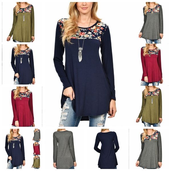 european-style hedging long-sleeved round neck printing flowers casual t-shirt black, gray, army green, blue, burgundy support mixed batch, White
european-style hedging long-sleeved round neck printing flowers casual t-shirt black, gray, army green, blue, burgundy support mixed batch, White