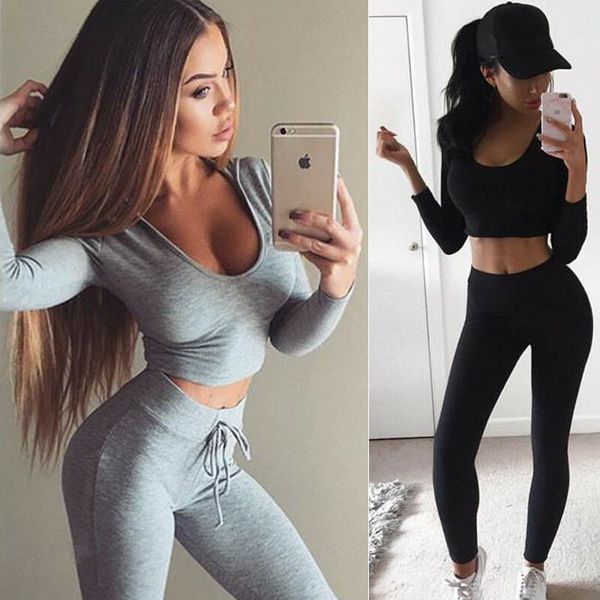 19 new women sports gym yoga running fitness leggings athletic clothes +pants sets yoga outfits, White;red
19 new women sports gym yoga running fitness leggings athletic clothes +pants sets yoga outfits, White;red