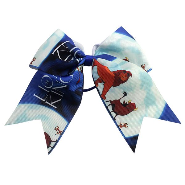 7'' print cheer bows lion king 2019 new hair bows ribbon hair accessories girls kid popular handmade elasticity, Slivery;white
7'' print cheer bows lion king 2019 new hair bows ribbon hair accessories girls kid popular handmade elasticity, Slivery;white
