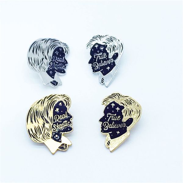 special woman man side face cartoon silver gold brooch creative lapels denim coat badge gift pins, Gray
special woman man side face cartoon silver gold brooch creative lapels denim coat badge gift pins, Gray