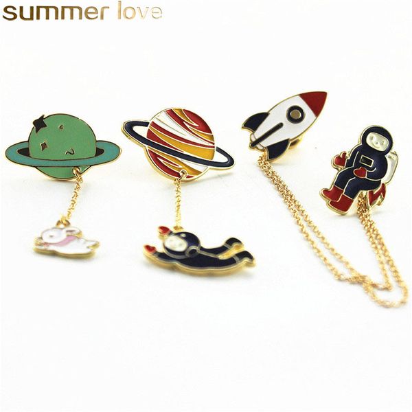 fashion new design planet brooches three style earth astronauts rabbit girl enamel animal brooch pins for kids women badges clothes whole, Gray
fashion new design planet brooches three style earth astronauts rabbit girl enamel animal brooch pins for kids women badges clothes whole, Gray