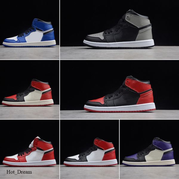 1 1s high basketball shoes for kids sneakers 2019 bred toe game royal pine green boys girls children shoes size 28-35, Black
1 1s high basketball shoes for kids sneakers 2019 bred toe game royal pine green boys girls children shoes size 28-35, Black