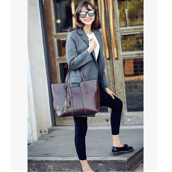 fashion zipper tassel shoulder bag women handbag pu leather casual tote large messenger bag lady bags interior zipper pocket
fashion zipper tassel shoulder bag women handbag pu leather casual tote large messenger bag lady bags interior zipper pocket