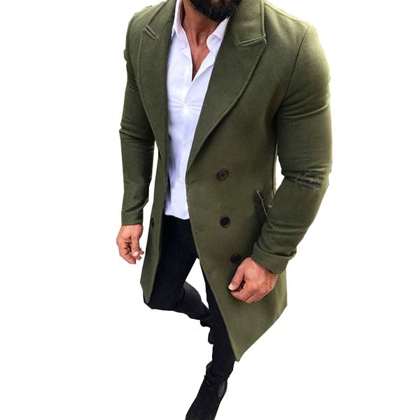 mens trench coat 2018 new fashion designer men long coat autumn winter double-breasted windproof slim trench men plus size, Tan;black
mens trench coat 2018 new fashion designer men long coat autumn winter double-breasted windproof slim trench men plus size, Tan;black