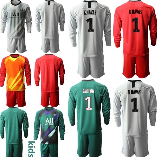 custom new psg goalkeeper kids football kits uniforms sets 1 buffon k.navas long sleeve soccer jerseys children
custom new psg goalkeeper kids football kits uniforms sets 1 buffon k.navas long sleeve soccer jerseys children