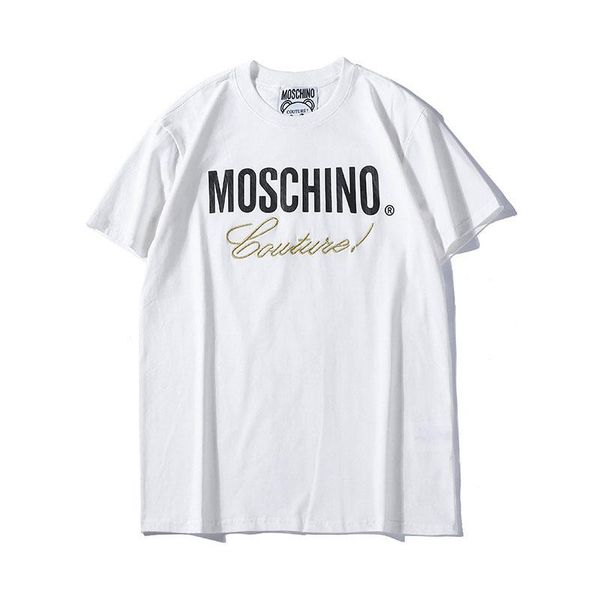 19ss Summer New Moschin O Tee Хлопок С Коротким Рукавом Дышащий Мужчины Женщины футболка Moschinos
19ss Summer New Moschin O Tee Хлопок С Коротким Рукавом Дышащий Мужчины Женщины футболка Moschinos