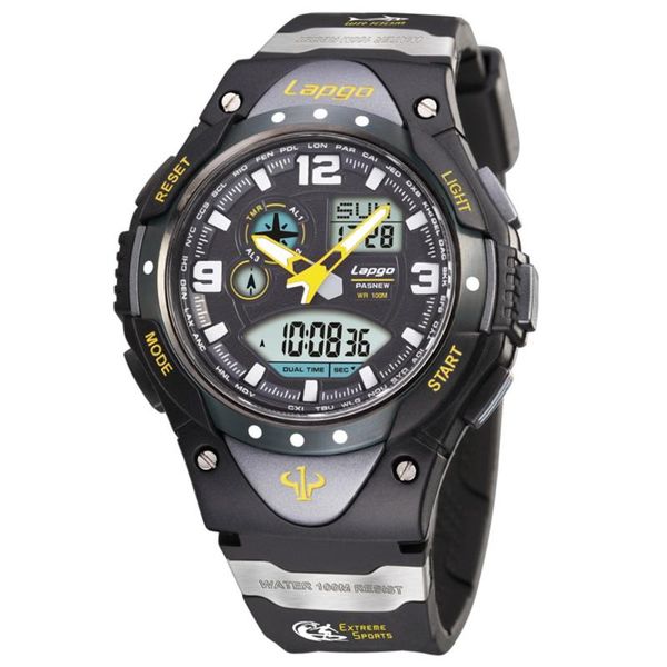 pasnew watch men sports watches led display analog digital quartz watch 100m waterproof dive watches relogio masculino, Slivery;brown
pasnew watch men sports watches led display analog digital quartz watch 100m waterproof dive watches relogio masculino, Slivery;brown