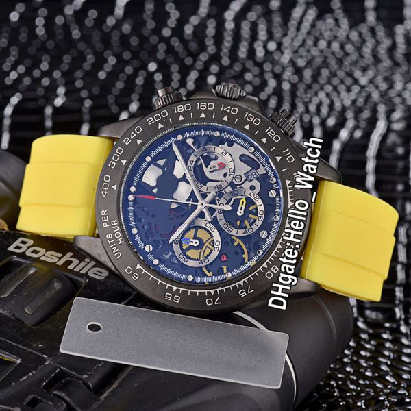 new pvd black steel case 116500 skeleton dial miyota quartz chronograph mens watch satch yellow rubber strap watches hello_wach, Slivery;brown
new pvd black steel case 116500 skeleton dial miyota quartz chronograph mens watch satch yellow rubber strap watches hello_wach, Slivery;brown