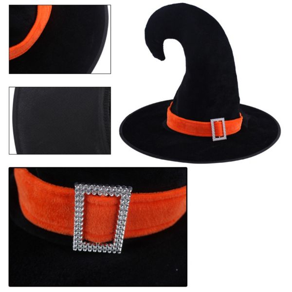 bent halloween witch hat masquerade costume performance cosplay cap party hat for kids and adults halloween fancy dress costume
bent halloween witch hat masquerade costume performance cosplay cap party hat for kids and adults halloween fancy dress costume
