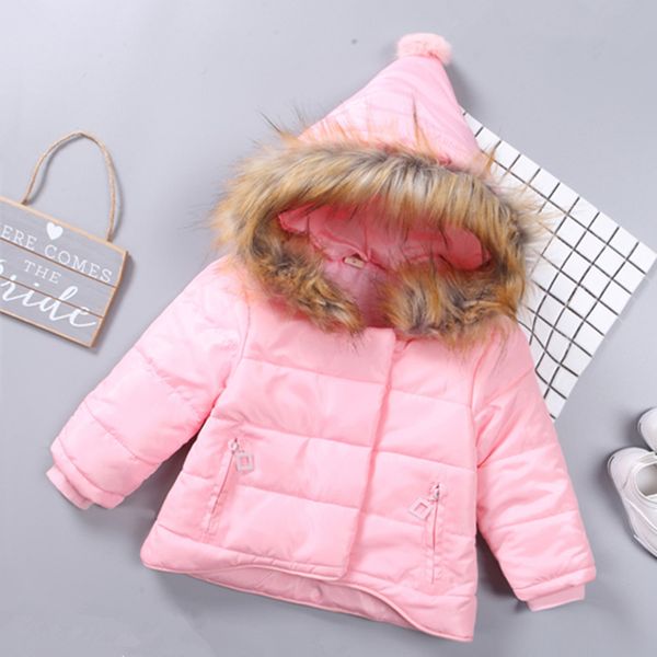 2019 new year winter coat infant kids snowsuit baby girl clothes children clothing fur collar hooded thick jacket 4 colors 0-6y, Blue;gray
2019 new year winter coat infant kids snowsuit baby girl clothes children clothing fur collar hooded thick jacket 4 colors 0-6y, Blue;gray
