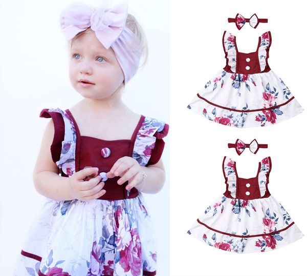 2019 детская летняя одежда kid baby girl princess fly sleeve цветочное платье party holiday dresses одежда + оголовье 2 шт. наборы, White
2019 детская летняя одежда kid baby girl princess fly sleeve цветочное платье party holiday dresses одежда + оголовье 2 шт. наборы, White
