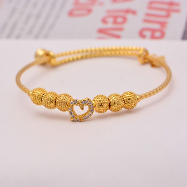 1pcs ethiopian arab africa jewelry heart bangles&bracelet for kids child exquisite geometric bangle gold color christmas gift, Black
1pcs ethiopian arab africa jewelry heart bangles&bracelet for kids child exquisite geometric bangle gold color christmas gift, Black