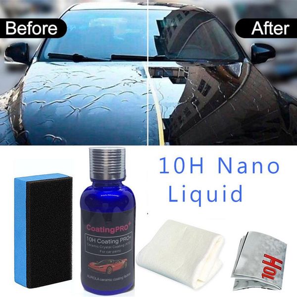 1pcs 30ml liquid 10h pro antioxidant nano crystal hardness high gloss car coating kit anti-scratch polish paint sealant polisher
1pcs 30ml liquid 10h pro antioxidant nano crystal hardness high gloss car coating kit anti-scratch polish paint sealant polisher