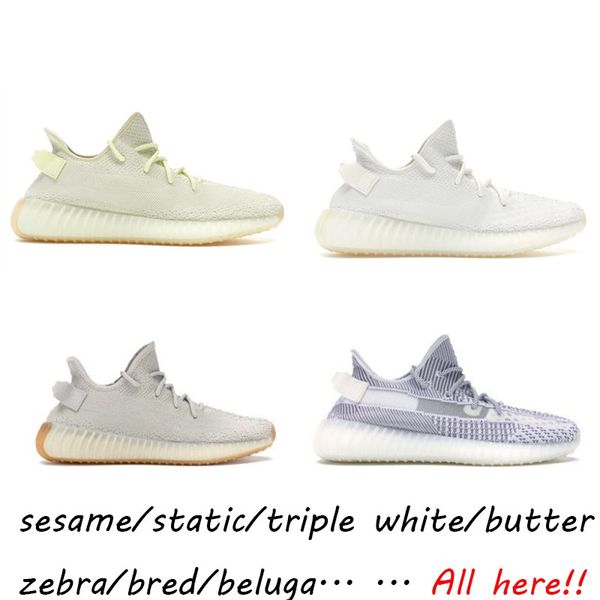 With Box Kanye West Running Shoes Designer Men Women Sneakers Zebra Bred Butter Static Fashion Sports Runners Eur36-48 US13 Available
With Box Kanye West Running Shoes Designer Men Women Sneakers Zebra Bred Butter Static Fashion Sports Runners Eur36-48 US13 Available