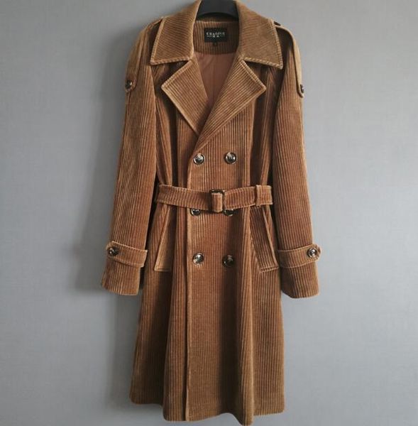 s-6xl 2020 new men clothing fashion corduroy long design trench coat spring casual plus size loose retro knee-length overcoat, Tan;black
s-6xl 2020 new men clothing fashion corduroy long design trench coat spring casual plus size loose retro knee-length overcoat, Tan;black