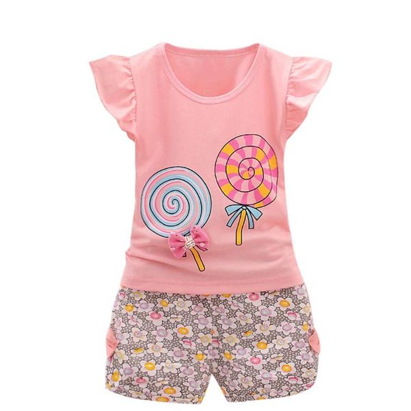 2pcs baby girl clothes set girls sleeveness cotton outfit lolly t-shirt +short pants clothes set ropa de niña roupa infantil, White
2pcs baby girl clothes set girls sleeveness cotton outfit lolly t-shirt +short pants clothes set ropa de niña roupa infantil, White
