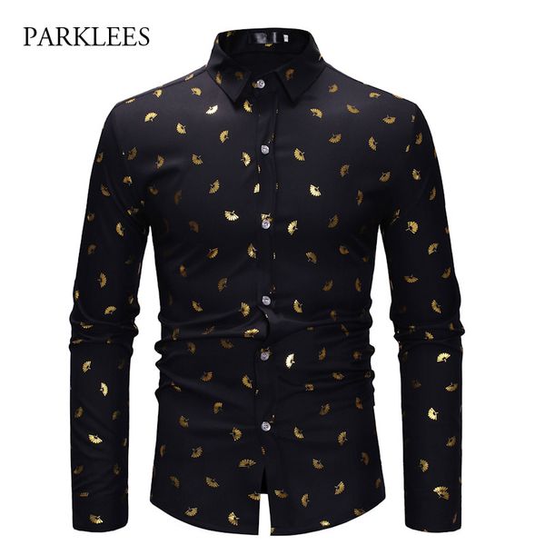 gold folding fan print shirt men shiny bronzing nightclub chemise homme slim fit wedding stage singer dress shirts mens camisa, White;black
gold folding fan print shirt men shiny bronzing nightclub chemise homme slim fit wedding stage singer dress shirts mens camisa, White;black
