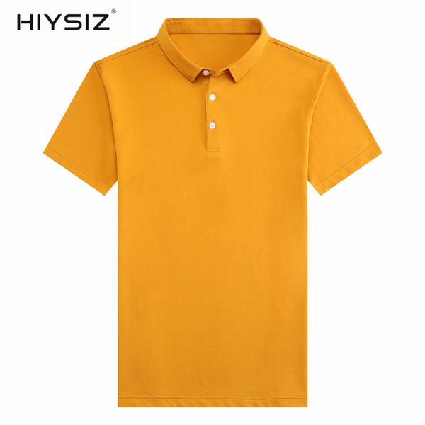 men's t-shirts hiysiz summer short sleeve t shirt men pure color casual turn-down collar t-shirt clothes cotton tee homme h5020s, White;black
men's t-shirts hiysiz summer short sleeve t shirt men pure color casual turn-down collar t-shirt clothes cotton tee homme h5020s, White;black