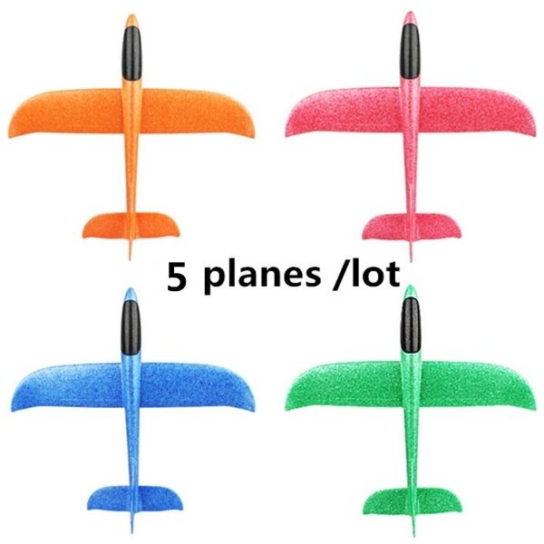 5pcs big hand launch throwing glider aircraft inertial foam epp airplane toy children plane models outdoor fun toy y200428
5pcs big hand launch throwing glider aircraft inertial foam epp airplane toy children plane models outdoor fun toy y200428