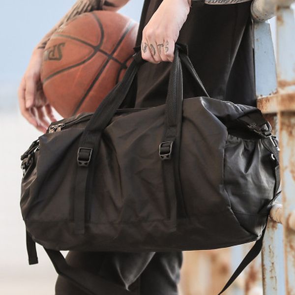 foldable gym bags fitness handbag training yoga shoulder bag running sports bag outdoor travel yoga mat