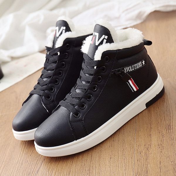 2019 winter boots women ankle boots warm winter woman shoes sneakers flats lace up ladies shoes women short snow, Black
2019 winter boots women ankle boots warm winter woman shoes sneakers flats lace up ladies shoes women short snow, Black