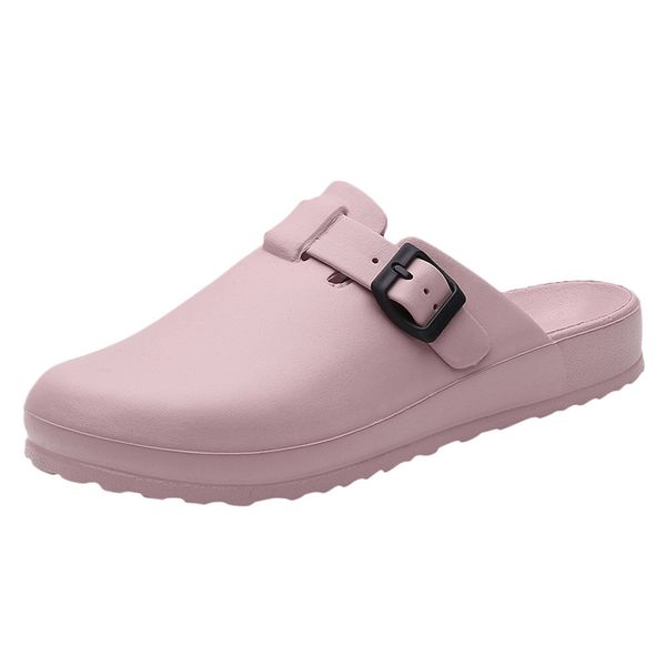 fashion buckle strap leather slippers home waterproof indoor and outdoor flat-bottomed female garden shoes dropshipping, Black
fashion buckle strap leather slippers home waterproof indoor and outdoor flat-bottomed female garden shoes dropshipping, Black
