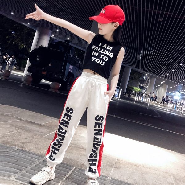 children's sports suit xia da girls' vest loose pants parent-child bodybuilding dance fashion sportswear clothing vest clothing
children's sports suit xia da girls' vest loose pants parent-child bodybuilding dance fashion sportswear clothing vest clothing