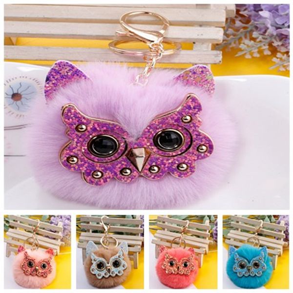 5pc/lot owl ear bag car pendant ball keychain charm fluffy pompom key chain animal glasses handbag key chains fashion accesories, Silver
5pc/lot owl ear bag car pendant ball keychain charm fluffy pompom key chain animal glasses handbag key chains fashion accesories, Silver