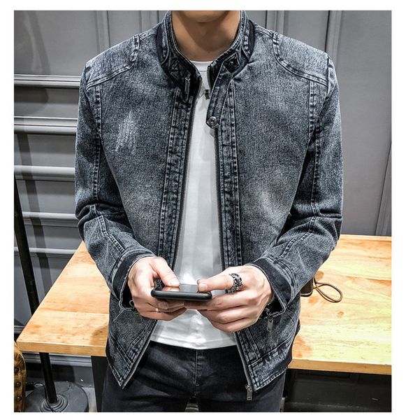 осень дизайнер мужская джинсовая куртка досуг теплый воротник сплошной цвет с длинным рукавом slim fit мода famale пальто, Black;brown
осень дизайнер мужская джинсовая куртка досуг теплый воротник сплошной цвет с длинным рукавом slim fit мода famale пальто, Black;brown