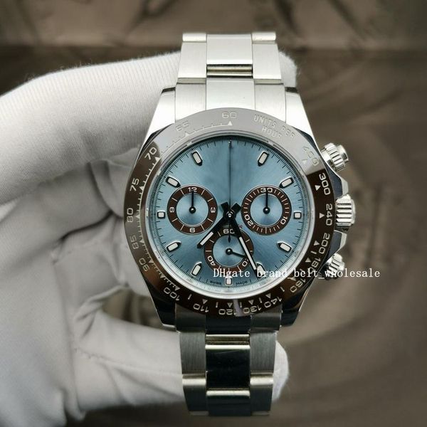 no chronograph 2020 40mm ice blue dial chestnut brown bezel card ceramic seat 116506 sant blanc, Slivery;brown
no chronograph 2020 40mm ice blue dial chestnut brown bezel card ceramic seat 116506 sant blanc, Slivery;brown