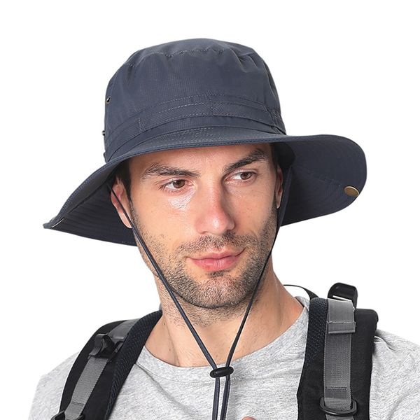 bucket hat water resistant quick drying adjustable sunshade outdoor fisherman cap with chin string for fishing climbing, Black;white
bucket hat water resistant quick drying adjustable sunshade outdoor fisherman cap with chin string for fishing climbing, Black;white