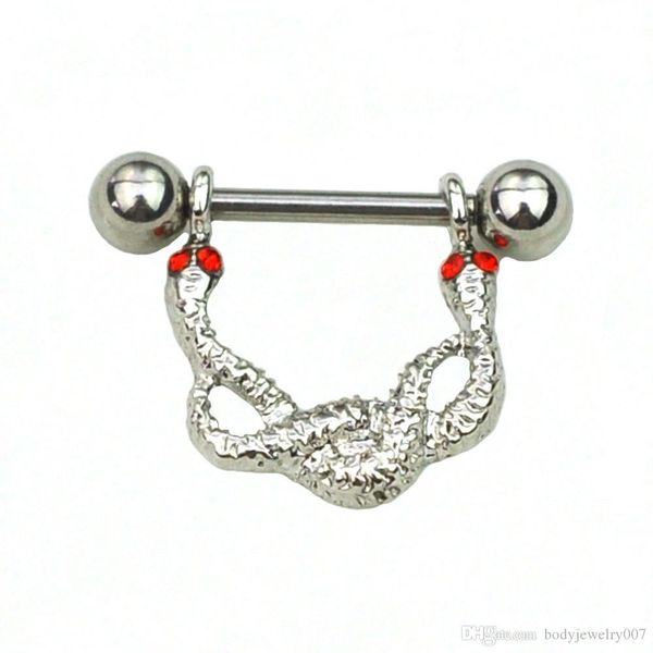 d0662 ( 1 color ) nice snake style nipple ring piercing jewelry 10 pcs clear color stone drop piercing body jewelry shipping, Silver
d0662 ( 1 color ) nice snake style nipple ring piercing jewelry 10 pcs clear color stone drop piercing body jewelry shipping, Silver