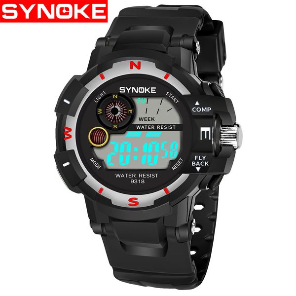synoke luxury sports watches shockproof waterproof led digital watch fashion outdoor wristwatches clock for men relogio masculino, Slivery;brown
synoke luxury sports watches shockproof waterproof led digital watch fashion outdoor wristwatches clock for men relogio masculino, Slivery;brown
