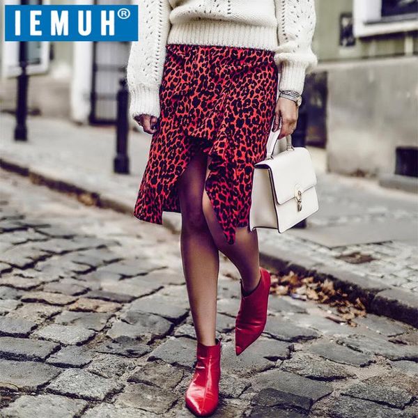 skirts iemuh leopard long skirt women high waist midi female office ruffle animal print womens summer red casual, Black
skirts iemuh leopard long skirt women high waist midi female office ruffle animal print womens summer red casual, Black
