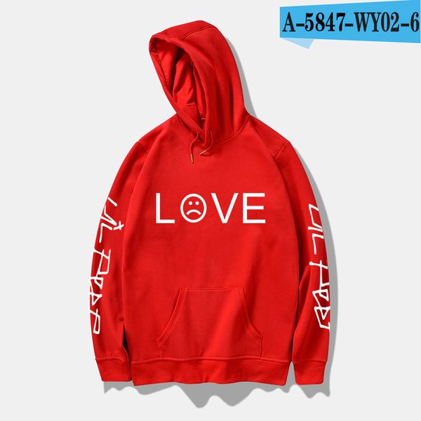 2020 men's sweatshirt men's and women's casual pullover hip-hop letter printing embroidery unhappy face red boy hoodie, Black
2020 men's sweatshirt men's and women's casual pullover hip-hop letter printing embroidery unhappy face red boy hoodie, Black