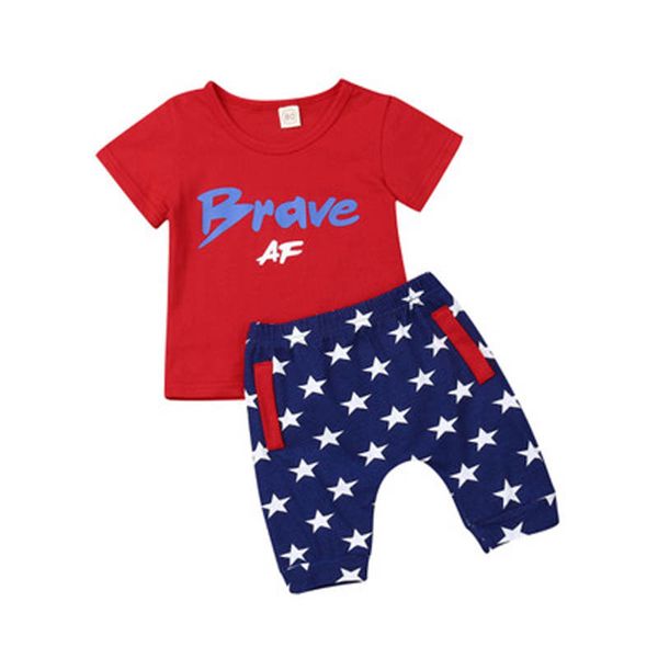 boy summer letter t-shirt american flag independence national day usa 4th july solid color short sleeve shirt star shorts two-piece, White
boy summer letter t-shirt american flag independence national day usa 4th july solid color short sleeve shirt star shorts two-piece, White
