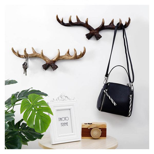 american rural retro wall decoration antler wall hanging sitting room porch clothes me garment cap hook for home
american rural retro wall decoration antler wall hanging sitting room porch clothes me garment cap hook for home